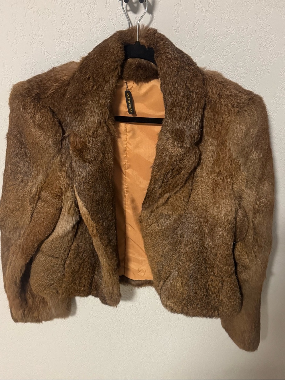 Classic Brown Faux Fur Teddy Jacket - Women's Short Coat